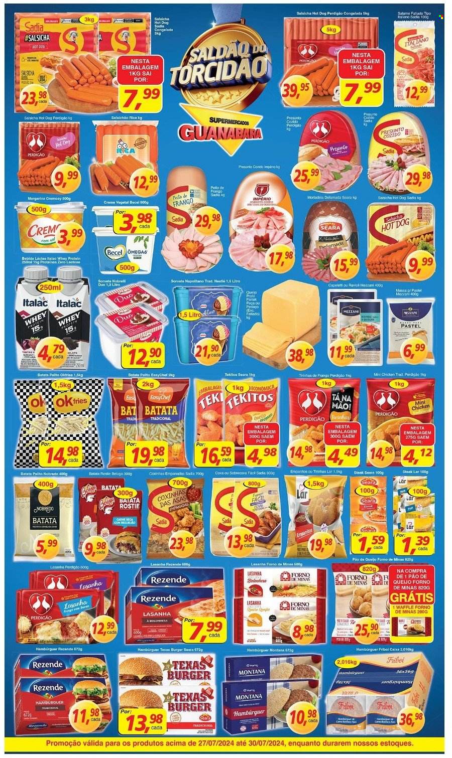 Folheto Supermercados Guanabara - 27/07/2024 - 30/07/2024. Página 10