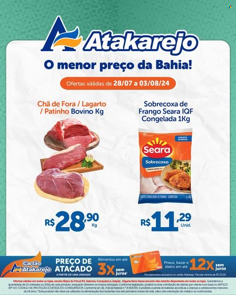 Folheto Atakadão Atakarejo - 28/07/2024 - 03/08/2024. Página 2