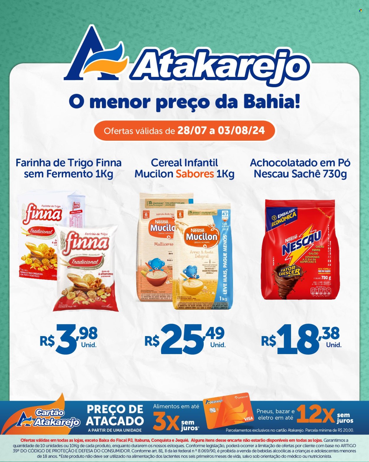 Folheto Atakadão Atakarejo - 28/07/2024 - 03/08/2024. Página 6