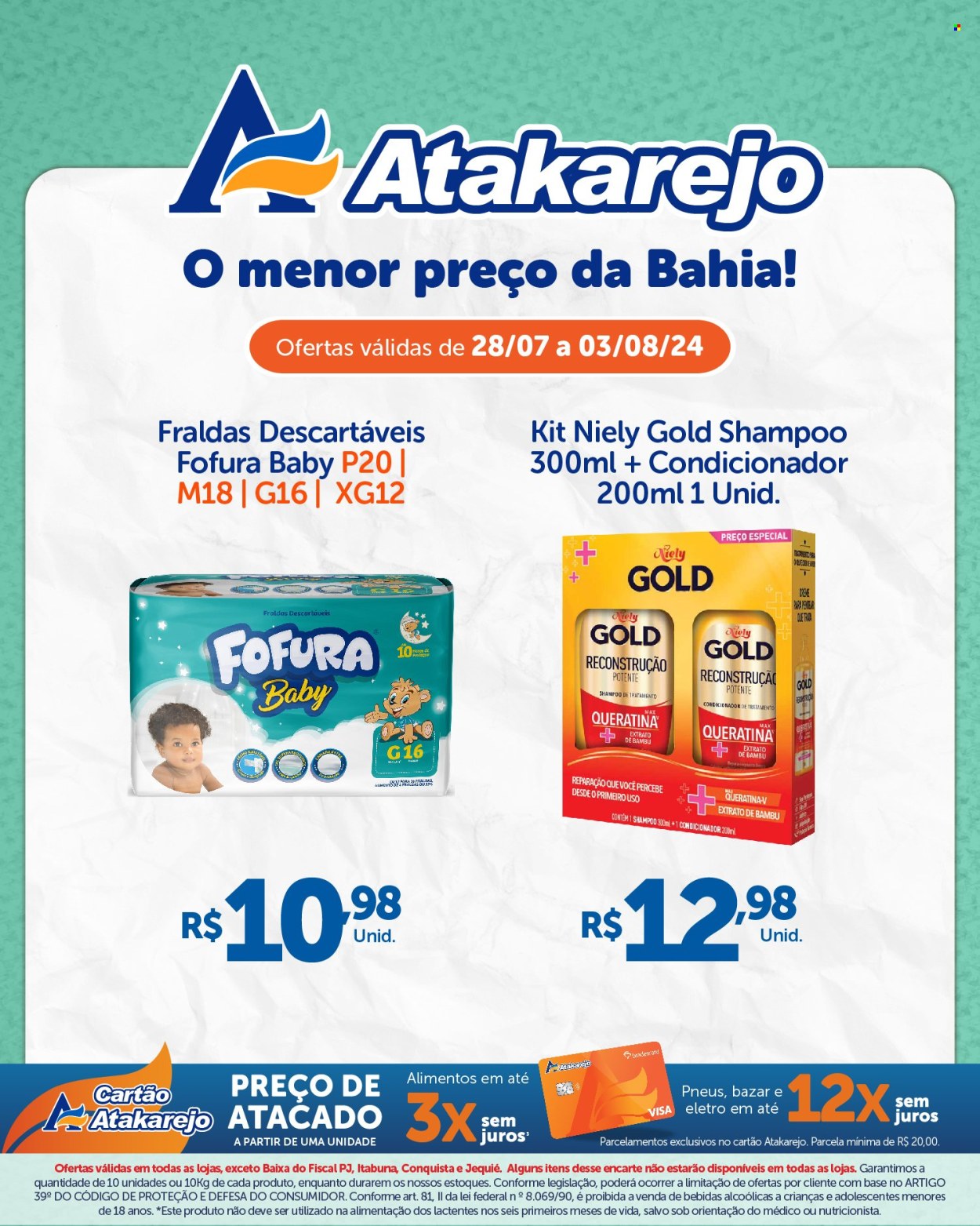 Folheto Atakadão Atakarejo - 28/07/2024 - 03/08/2024. Página 7