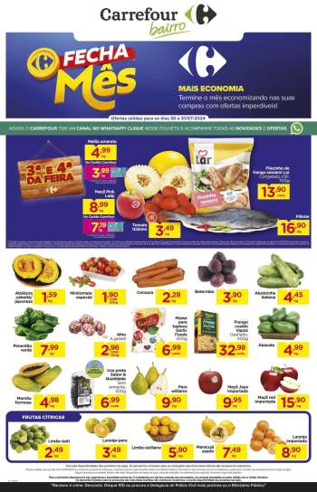 Folheto Carrefour Bairro - 30/07/2024 - 31/07/2024.