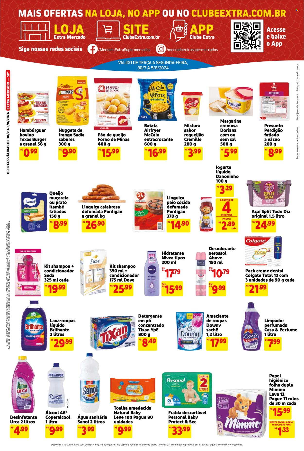 Folheto Mercado Extra - 30/07/2024 - 05/08/2024. Página 2