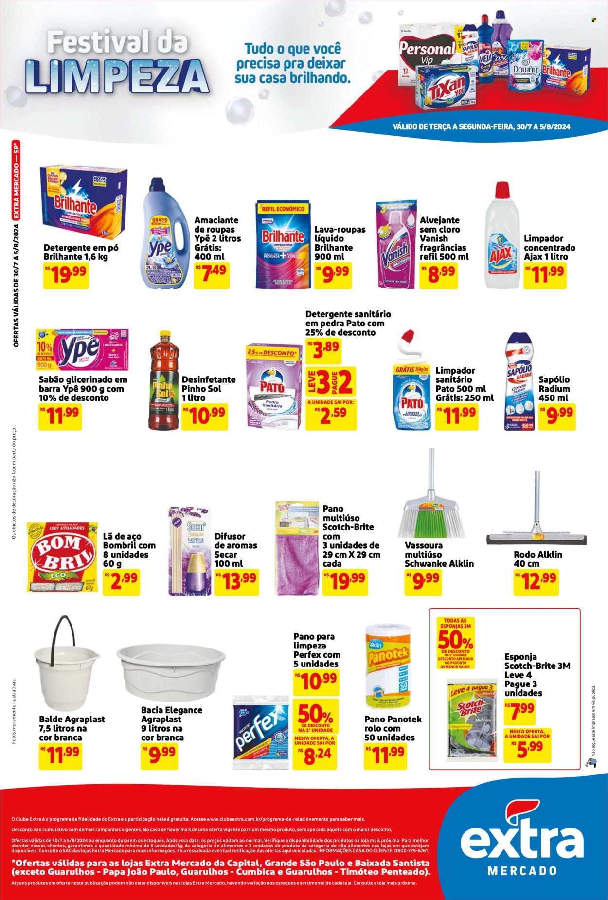 Folheto Mercado Extra - 30/07/2024 - 05/08/2024. Página 3