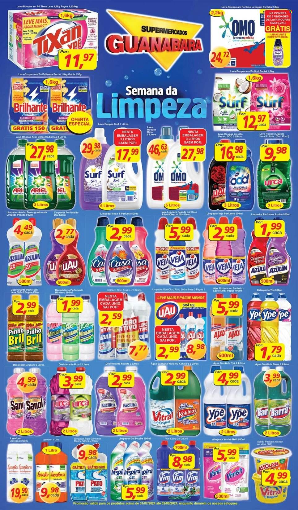 Folheto Supermercados Guanabara - 31/07/2024 - 02/08/2024. Página 3