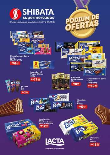 Folheto Shibata Supermercados - 30/07/2024 - 05/08/2024.