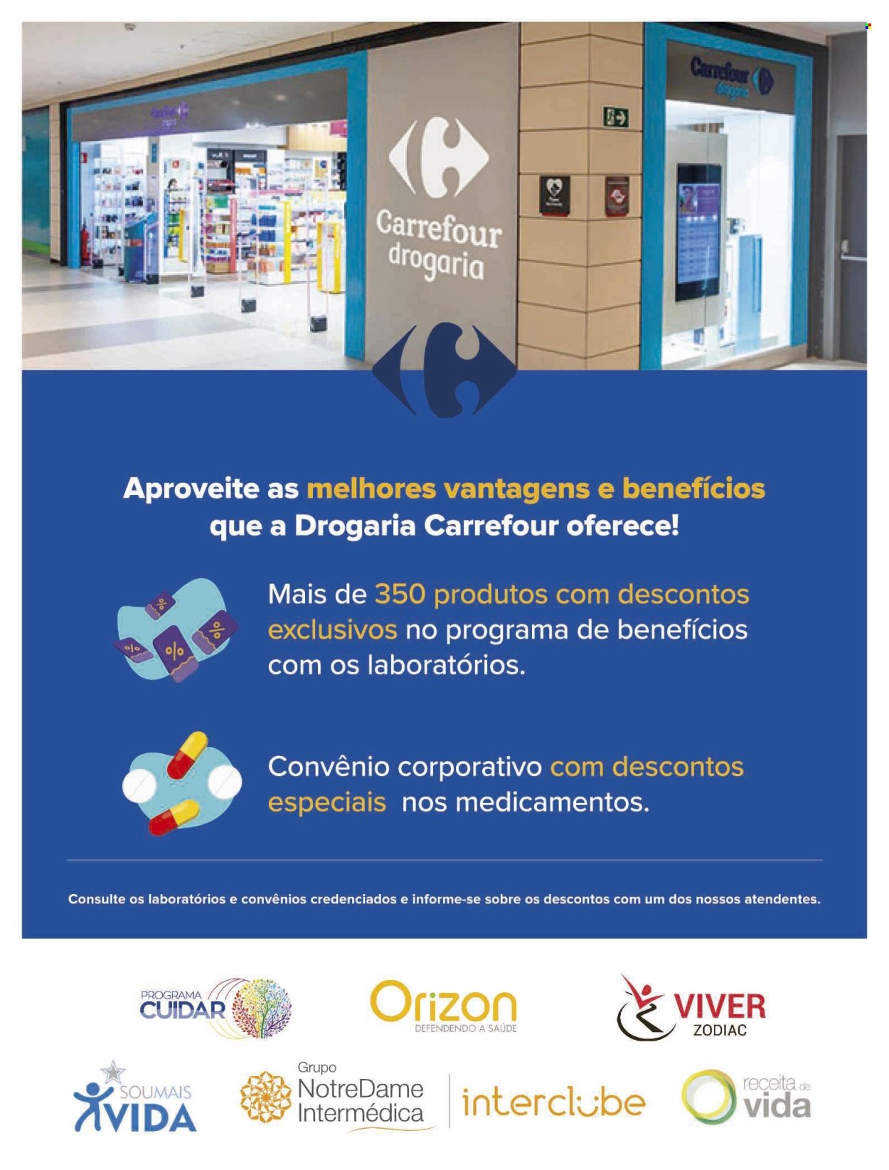 Folheto Carrefour Drogaria - 01/08/2024 - 31/08/2024. Página 11