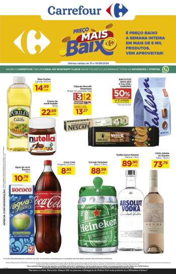Folheto Carrefour Hiper - 01/08/2024 - 15/08/2024.