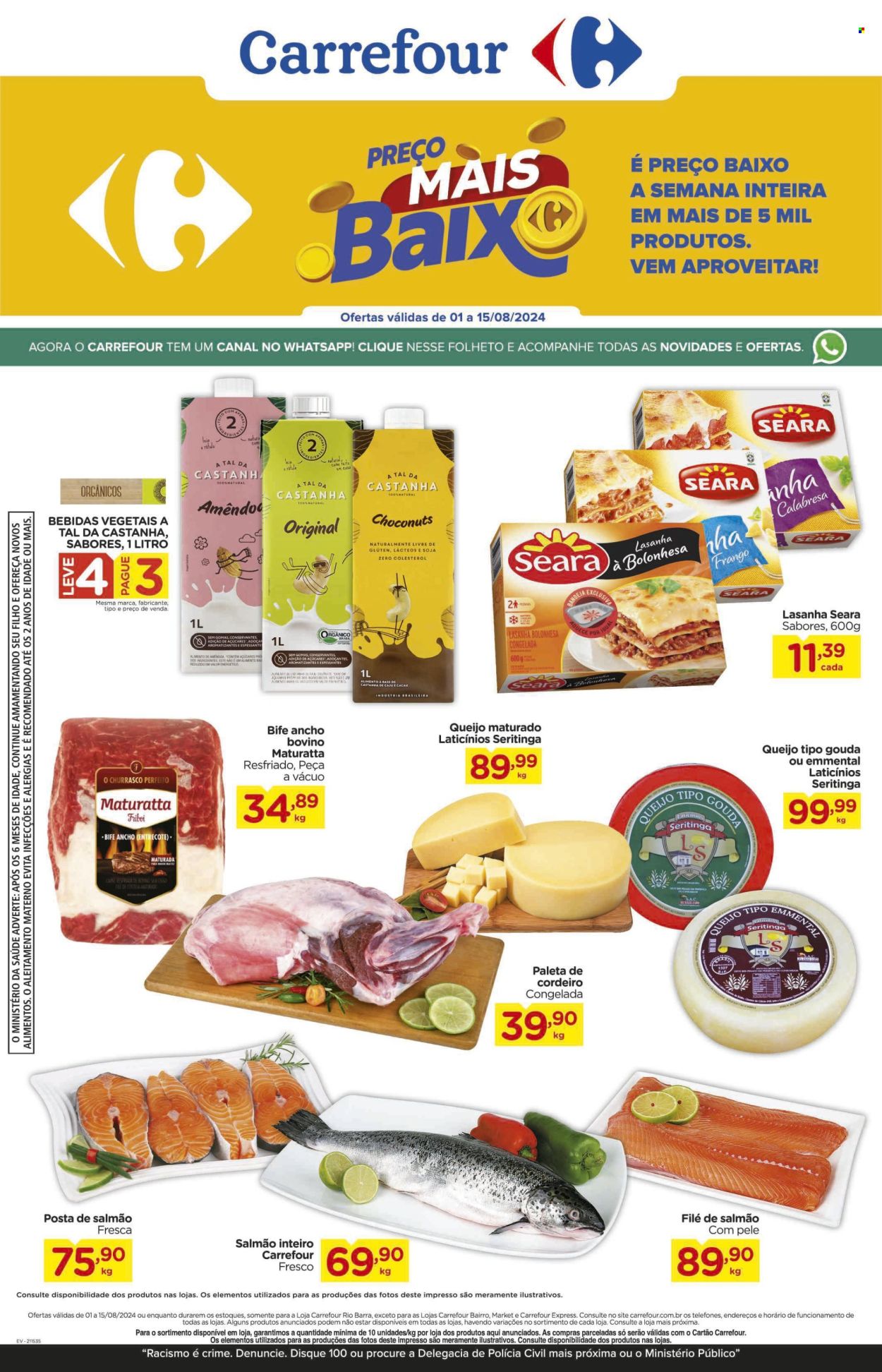 Folheto Carrefour Hiper - 01/08/2024 - 15/08/2024. Página 2