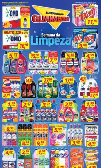 Folheto Supermercados Guanabara - 03/08/2024 - 06/08/2024.