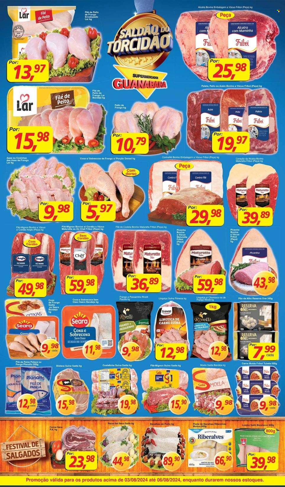 Folheto Supermercados Guanabara - 03/08/2024 - 06/08/2024. Página 9