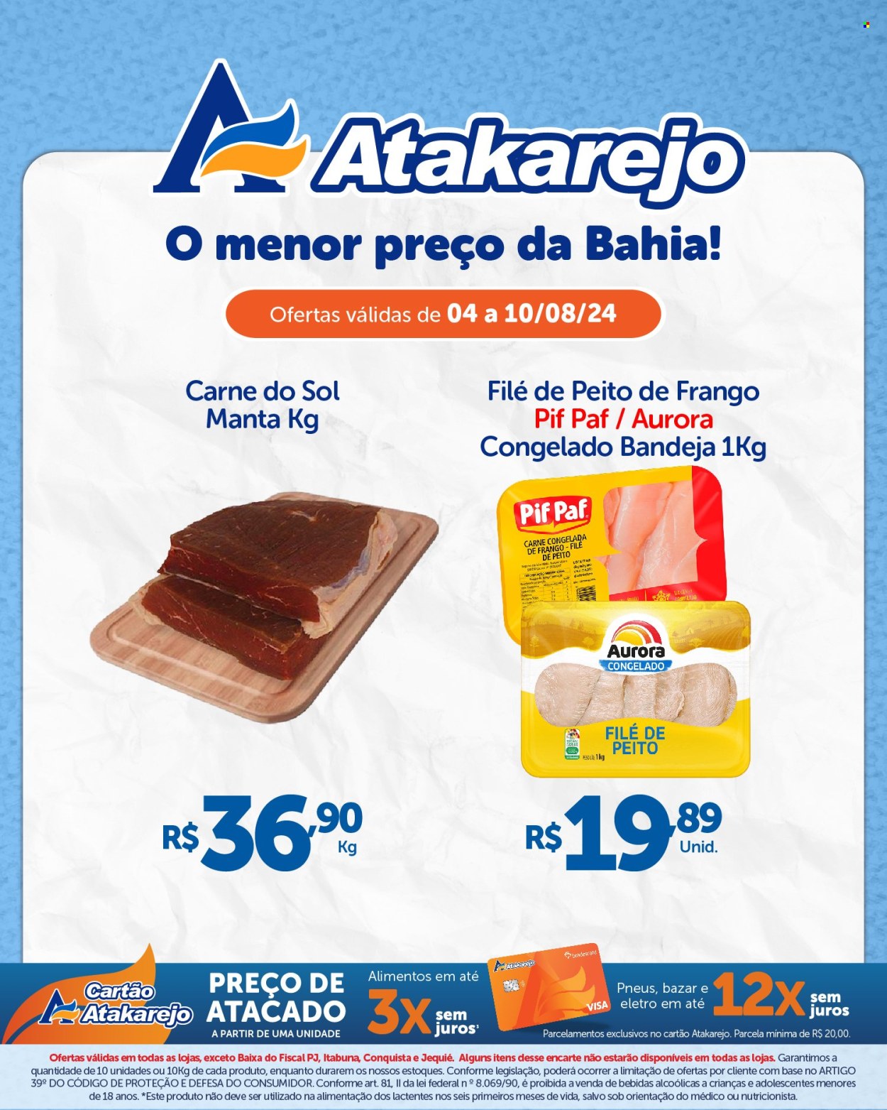 Folheto Atakadão Atakarejo - 04/08/2024 - 10/08/2024. Página 3