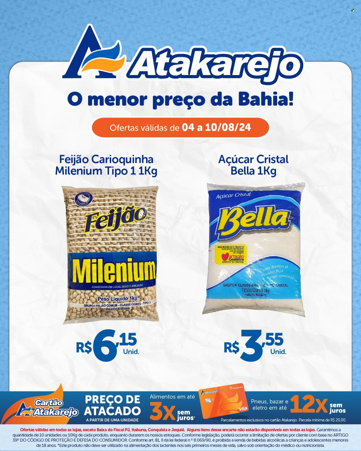 Folheto Atakadão Atakarejo - 04/08/2024 - 10/08/2024. Página 4