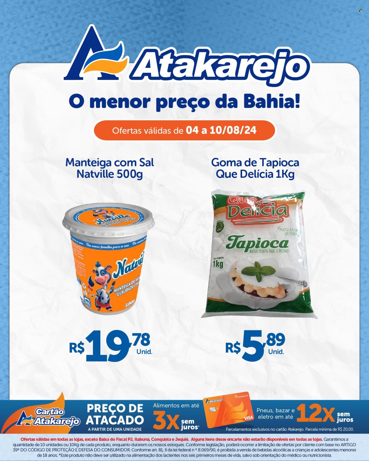 Folheto Atakadão Atakarejo - 04/08/2024 - 10/08/2024. Página 6