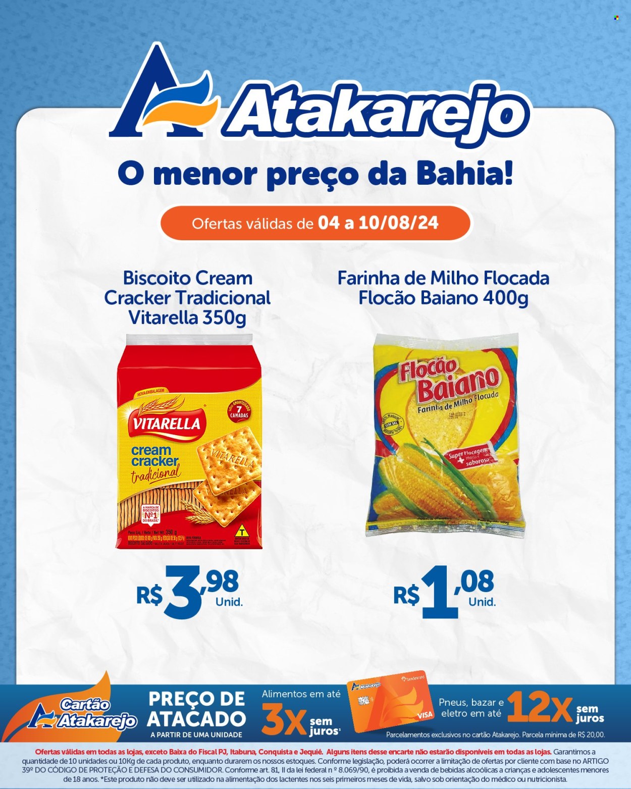 Folheto Atakadão Atakarejo - 04/08/2024 - 10/08/2024. Página 8
