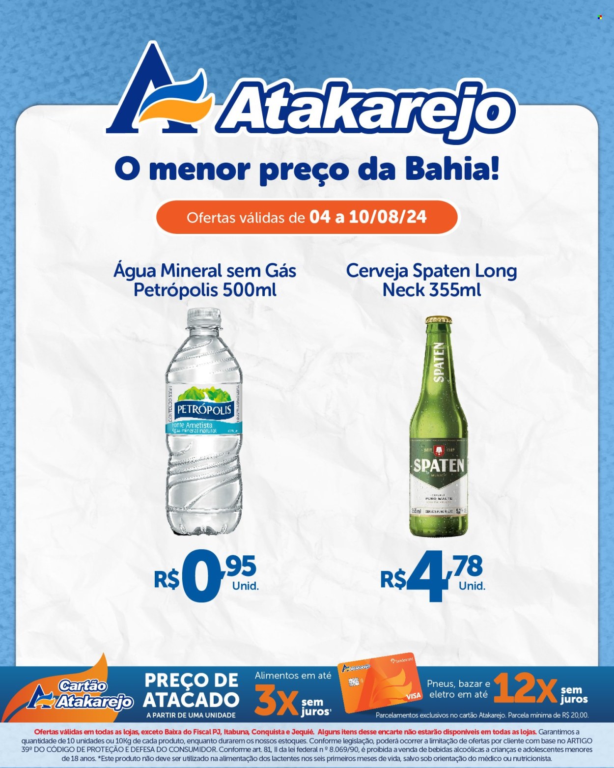 Folheto Atakadão Atakarejo - 04/08/2024 - 10/08/2024. Página 9