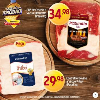 Folheto Supermercados Guanabara - 07/08/2024 - 07/08/2024.