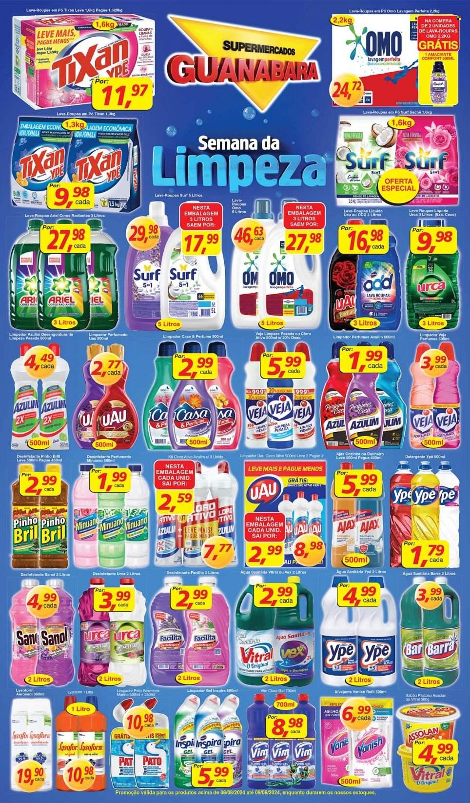 Folheto Supermercados Guanabara - 08/08/2024 - 09/08/2024. Página 3