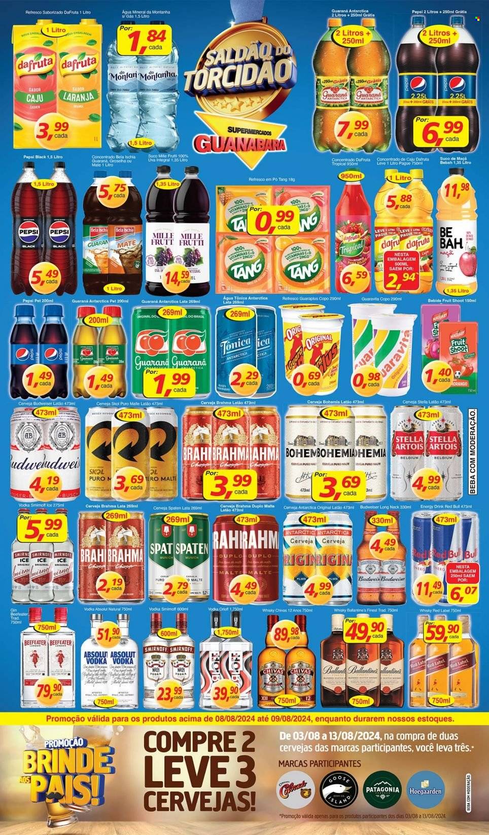 Folheto Supermercados Guanabara - 08/08/2024 - 09/08/2024. Página 8