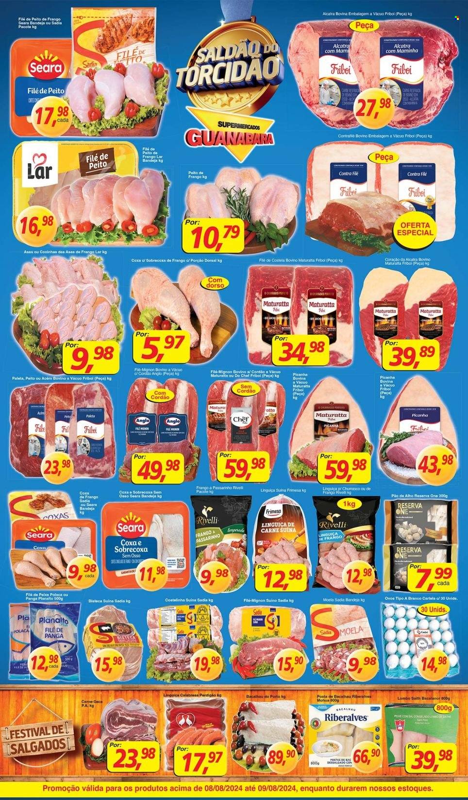 Folheto Supermercados Guanabara - 08/08/2024 - 09/08/2024. Página 9