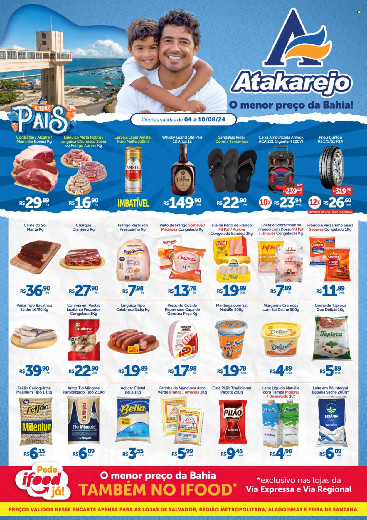 Folheto Atakadão Atakarejo - 04/08/2024 - 10/08/2024. Página 1