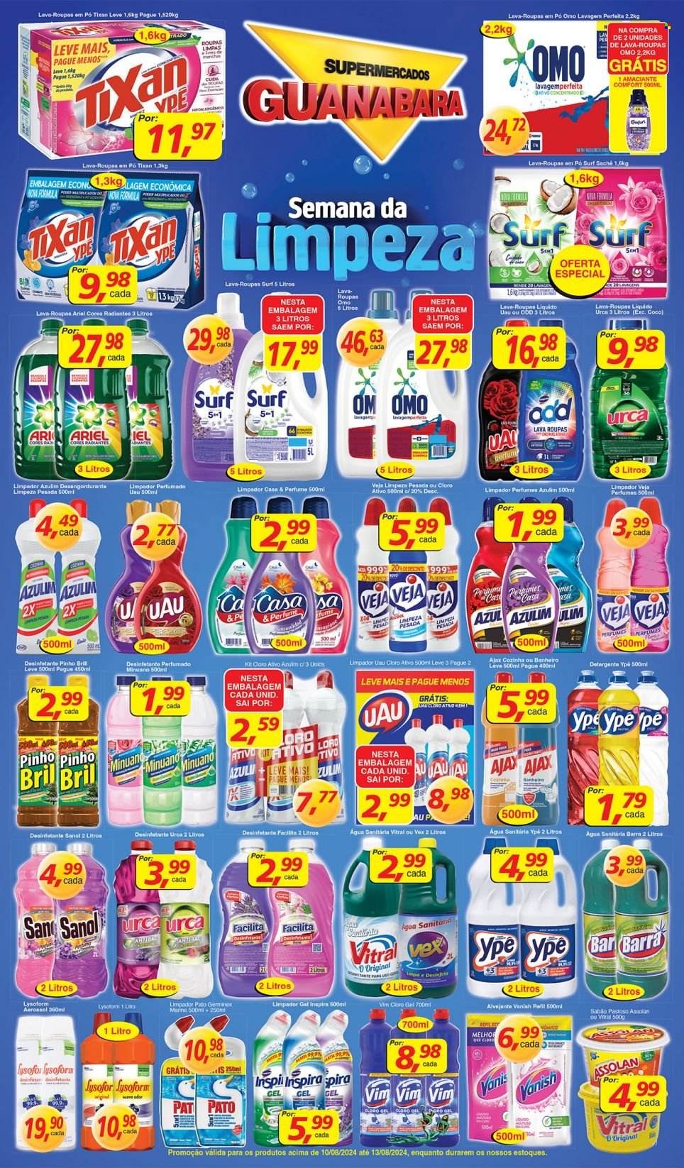 Folheto Supermercados Guanabara - 10/08/2024 - 13/08/2024. Página 3