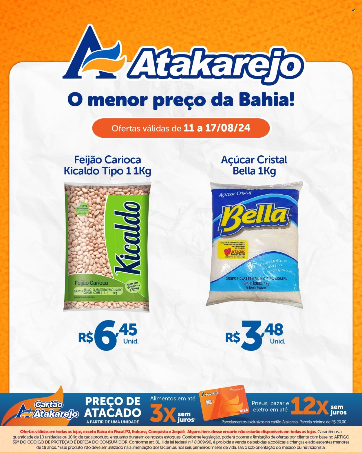Folheto Atakadão Atakarejo - 11/08/2024 - 17/08/2024. Página 6