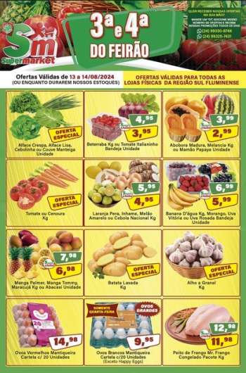 Folheto Rede Supermarket - 13/08/2024 - 14/08/2024.