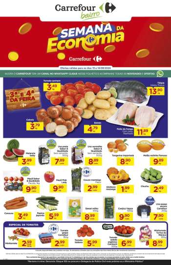 Folheto Carrefour Bairro - 13/08/2024 - 14/08/2024.