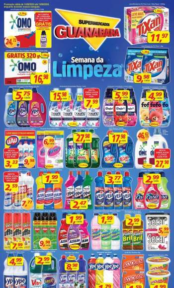 Folheto Supermercados Guanabara - 14/08/2024 - 15/08/2024.