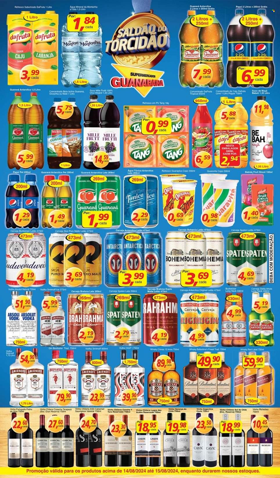 Folheto Supermercados Guanabara - 14/08/2024 - 15/08/2024. Página 8