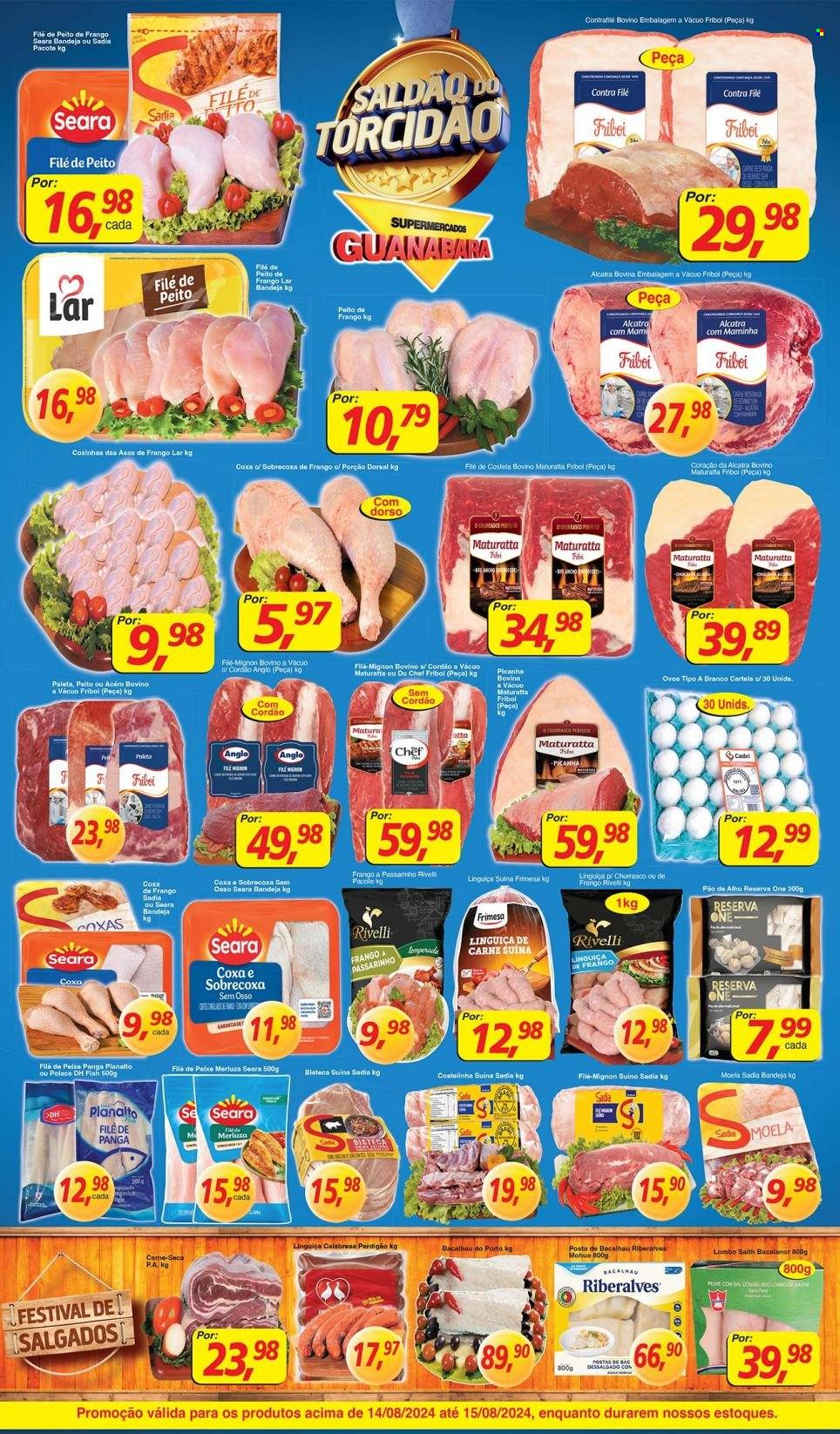 Folheto Supermercados Guanabara - 14/08/2024 - 15/08/2024. Página 9