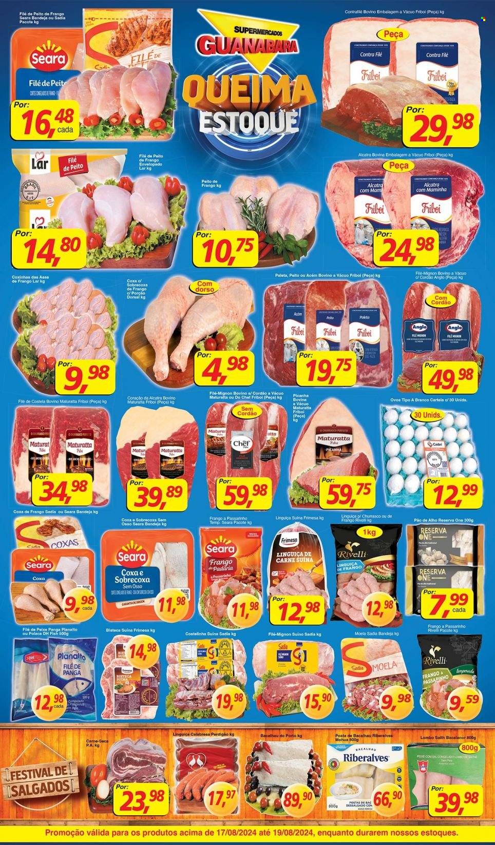Folheto Supermercados Guanabara - 17/08/2024 - 19/08/2024. Página 6