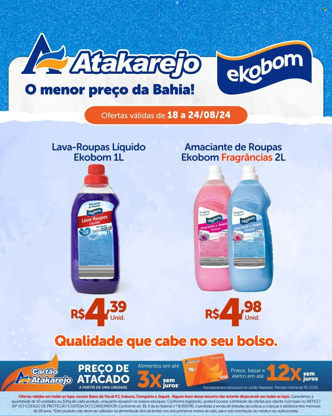 Folheto Atakadão Atakarejo - 18/08/2024 - 24/08/2024. Página 2