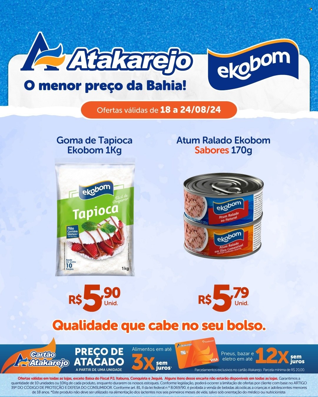 Folheto Atakadão Atakarejo - 18/08/2024 - 24/08/2024. Página 3