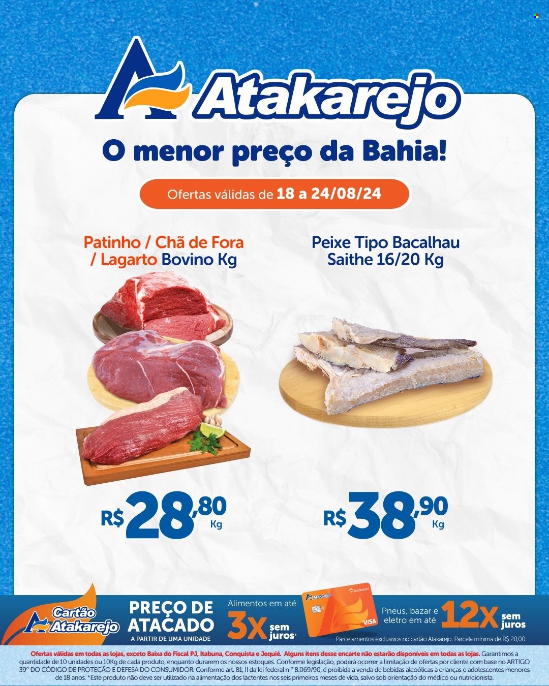 Folheto Atakadão Atakarejo - 18/08/2024 - 24/08/2024. Página 4