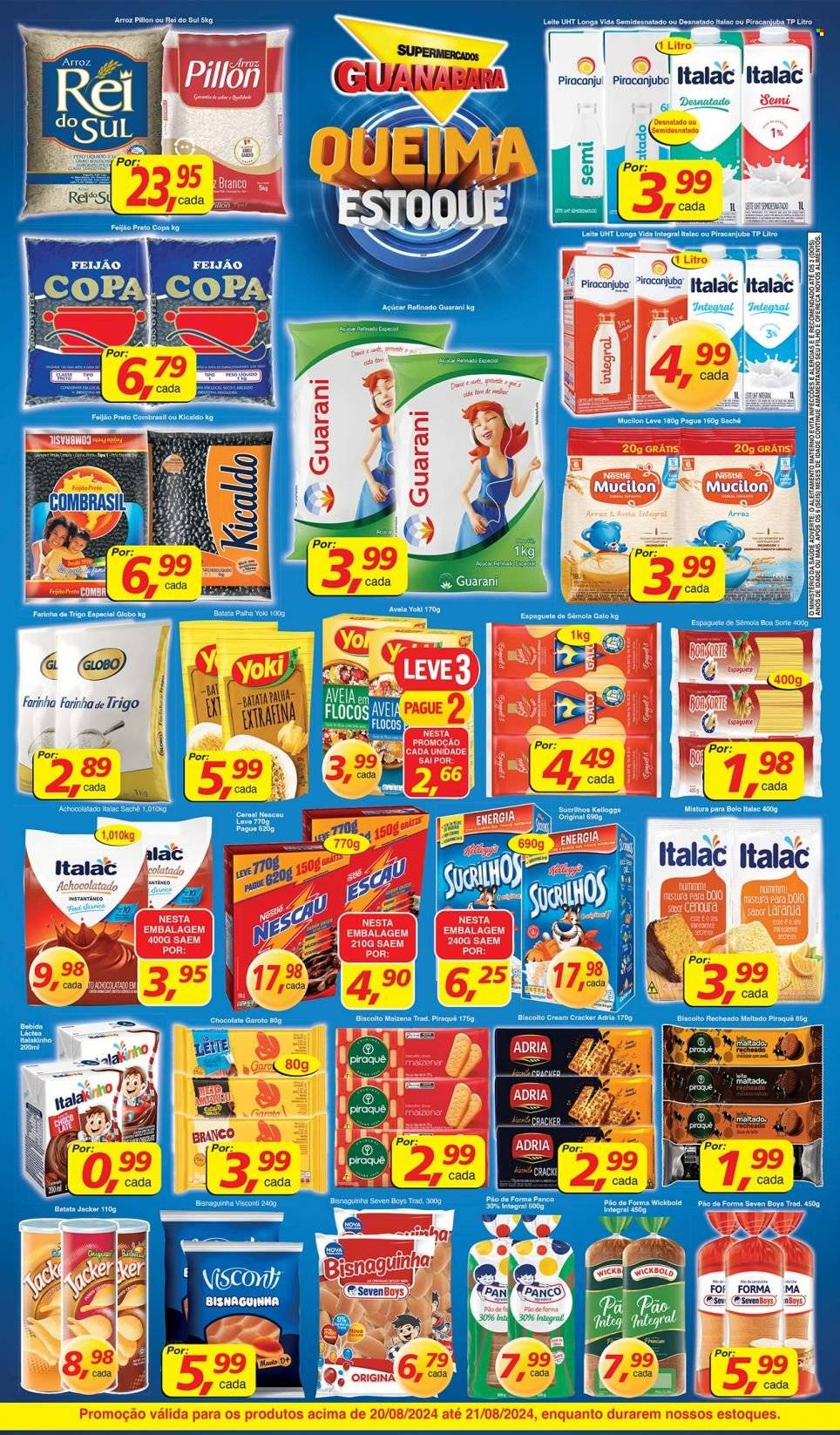 Folheto Supermercados Guanabara - 20/08/2024 - 21/08/2024. Página 3