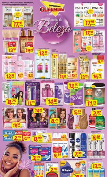 Folheto Supermercados Guanabara - 22/08/2024 - 23/08/2024.