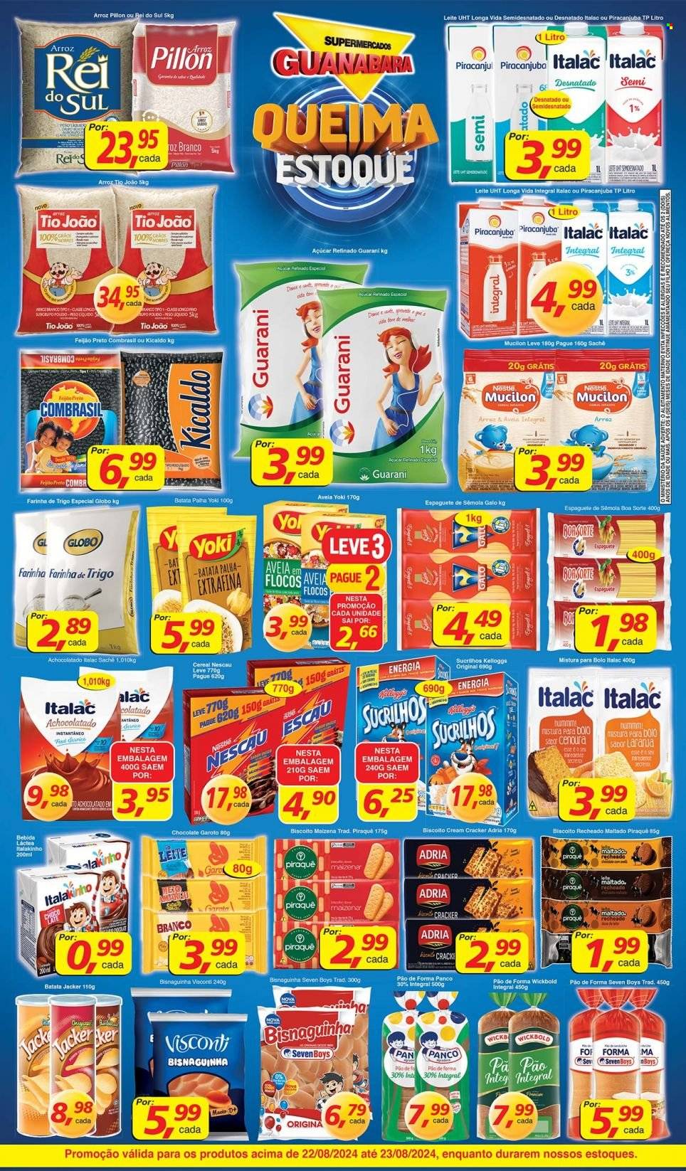 Folheto Supermercados Guanabara - 22/08/2024 - 23/08/2024. Página 11