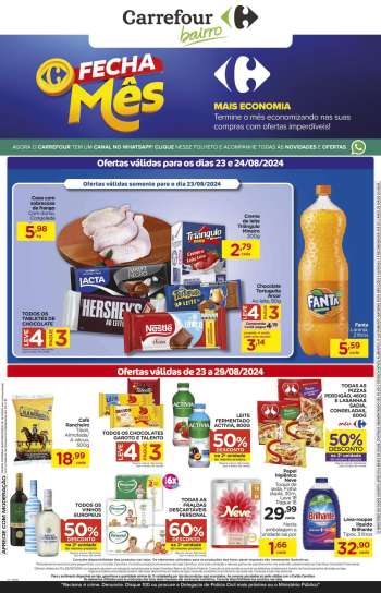Folheto Carrefour Bairro - 23/08/2024 - 05/09/2024.