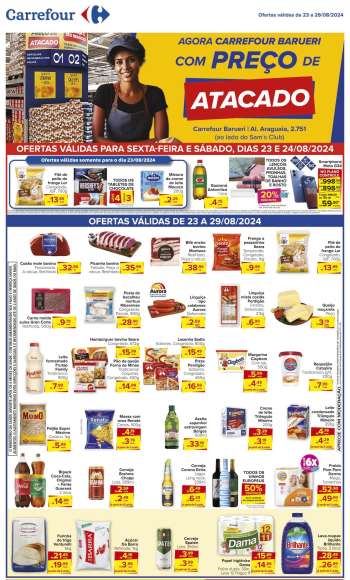 Folheto Carrefour Hiper - 23/08/2024 - 29/08/2024.