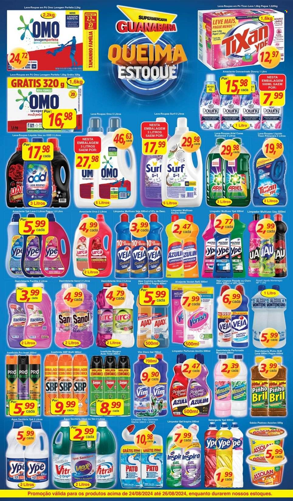 Folheto Supermercados Guanabara - 24/08/2024 - 26/08/2024. Página 6