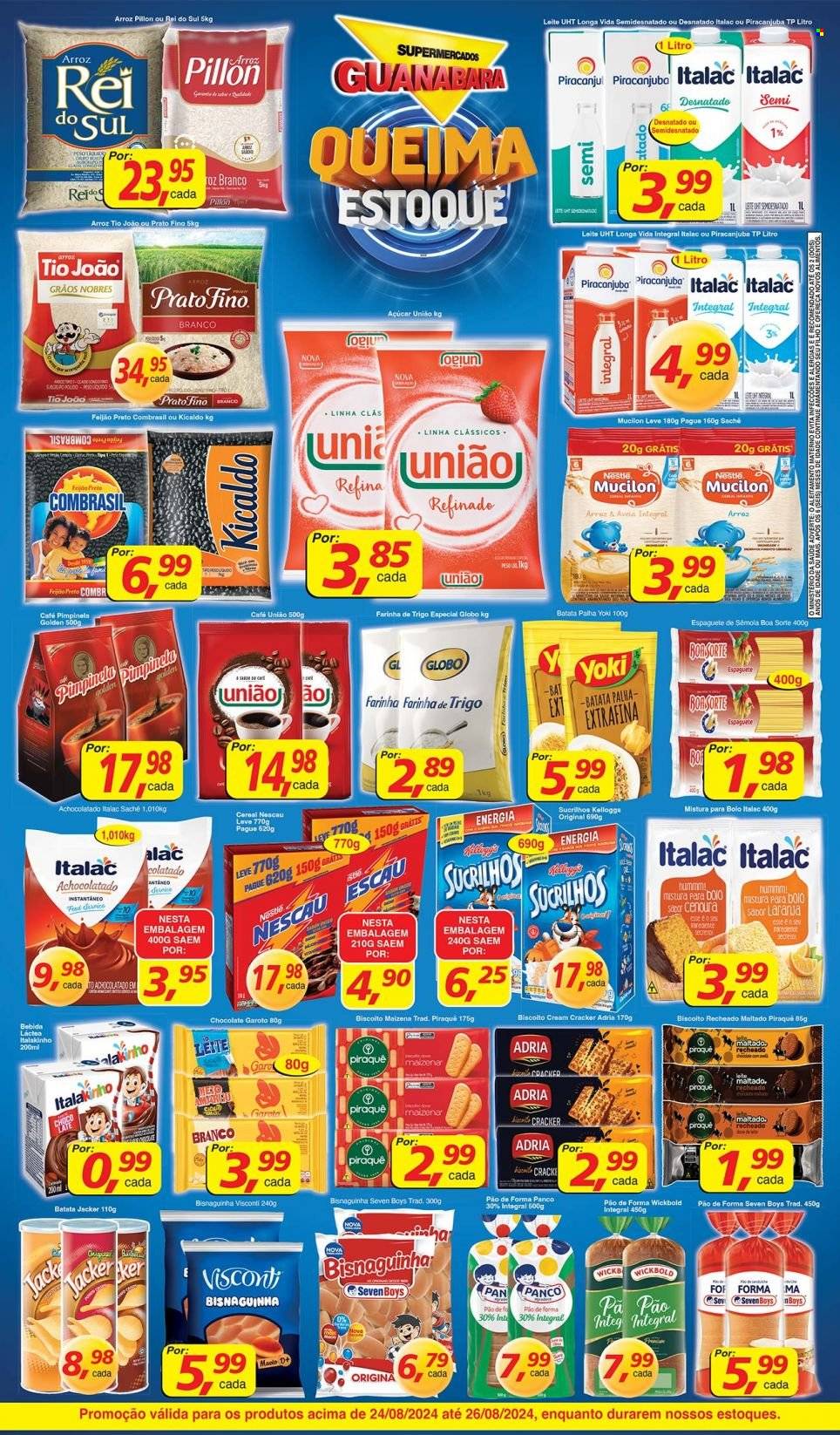 Folheto Supermercados Guanabara - 24/08/2024 - 26/08/2024. Página 11