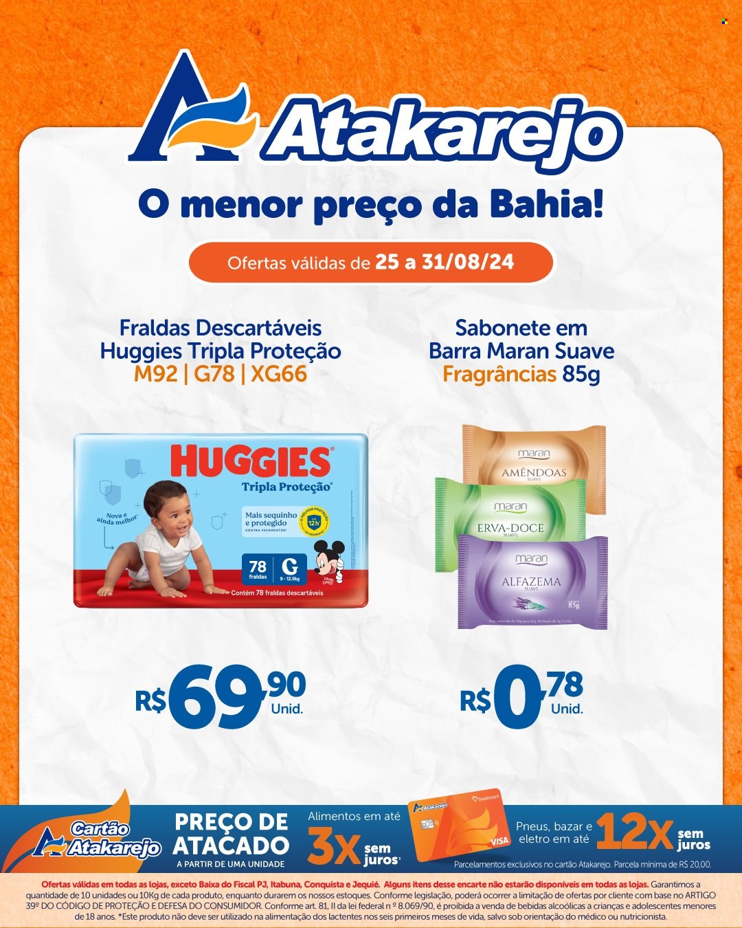 Folheto Atakadão Atakarejo - 25/08/2024 - 31/08/2024. Página 9