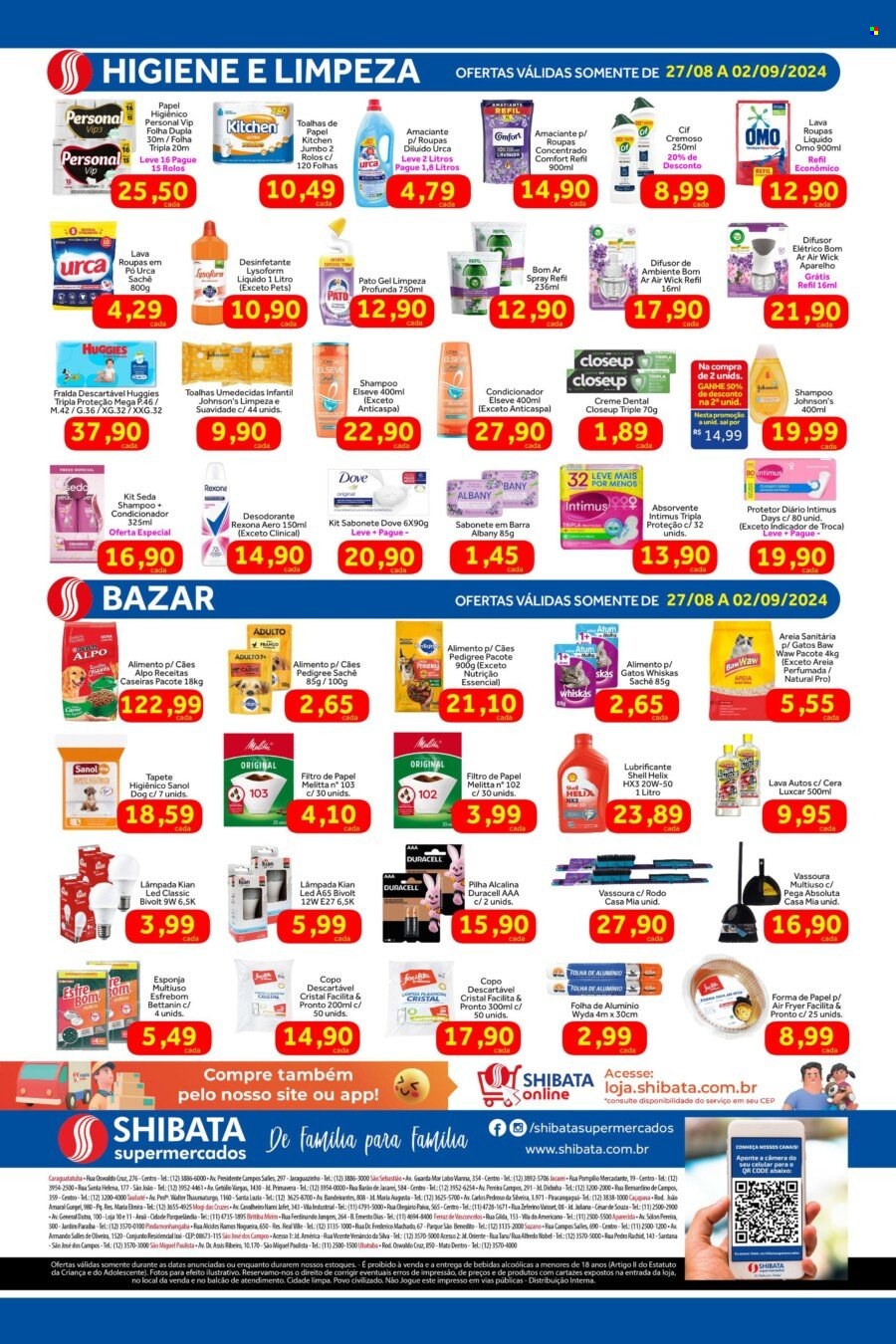 Folheto Shibata Supermercados - 27/08/2024 - 02/09/2024. Página 4
