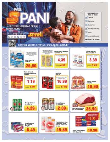 Folheto Spani Atacadista - 27/08/2024 - 02/09/2024.