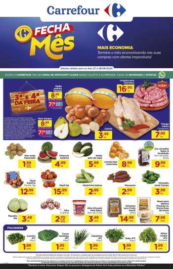 Folheto Carrefour Hiper - 27/08/2024 - 28/08/2024.