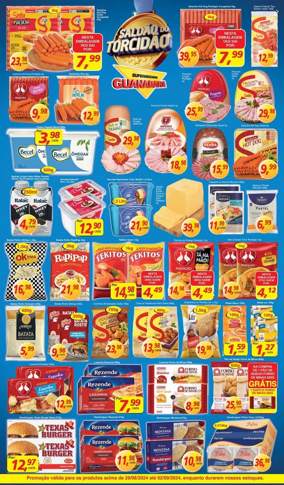 Folheto Supermercados Guanabara - 29/08/2024 - 02/09/2024. Página 8