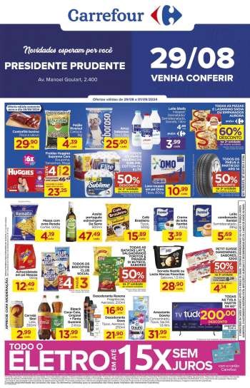 Folheto Carrefour Hiper - 29/08/2024 - 01/09/2024.
