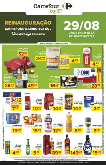 Folheto Carrefour Bairro - 29/08/2024 - 01/09/2024.