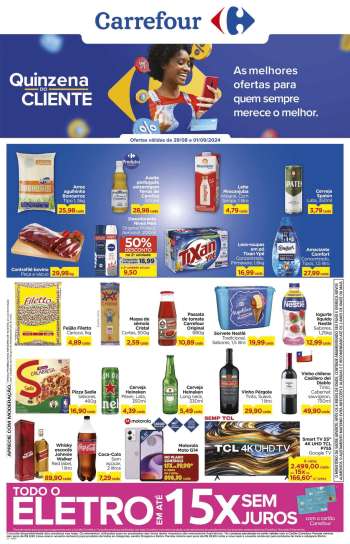 Folheto Carrefour Hiper - 29/08/2024 - 01/09/2024.